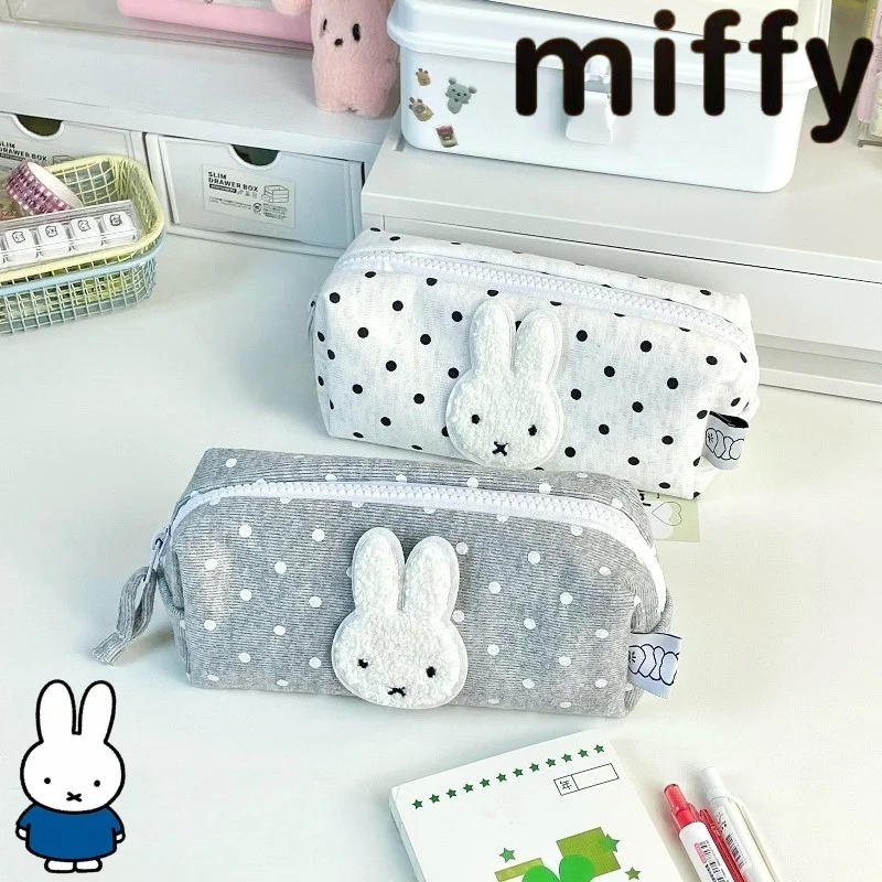 Pencil Case Large - Trousse à crayons Miffy lapin, motif
