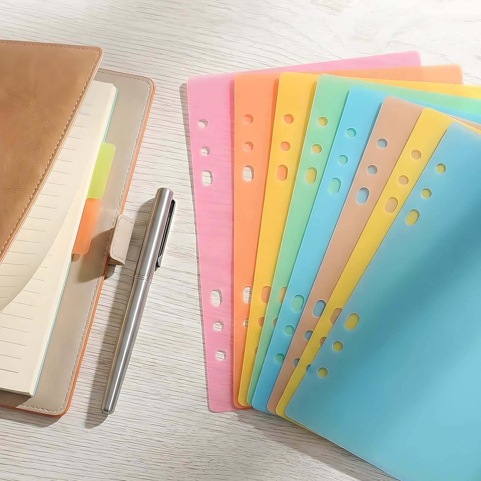 Index Tab Divider - Séparateurs de classeur en plastique, 10