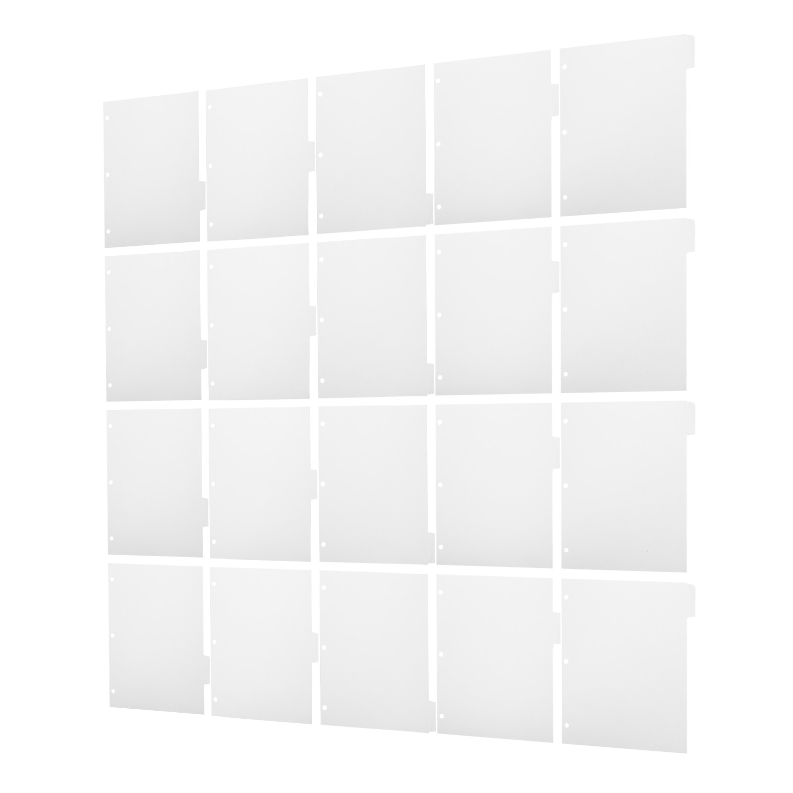 Index Tab Divider - 4 ensembles de séparateurs de pages