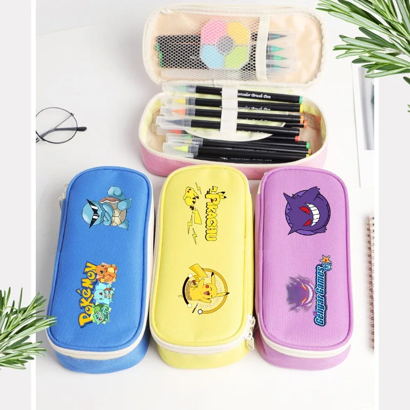 Pencil Case Large - Trousse à crayons Pokemons Pikachu, papeterie