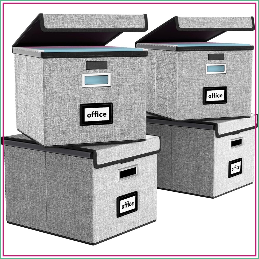 File Folder Hanging - Boîte de rangement pliable pour dossiers