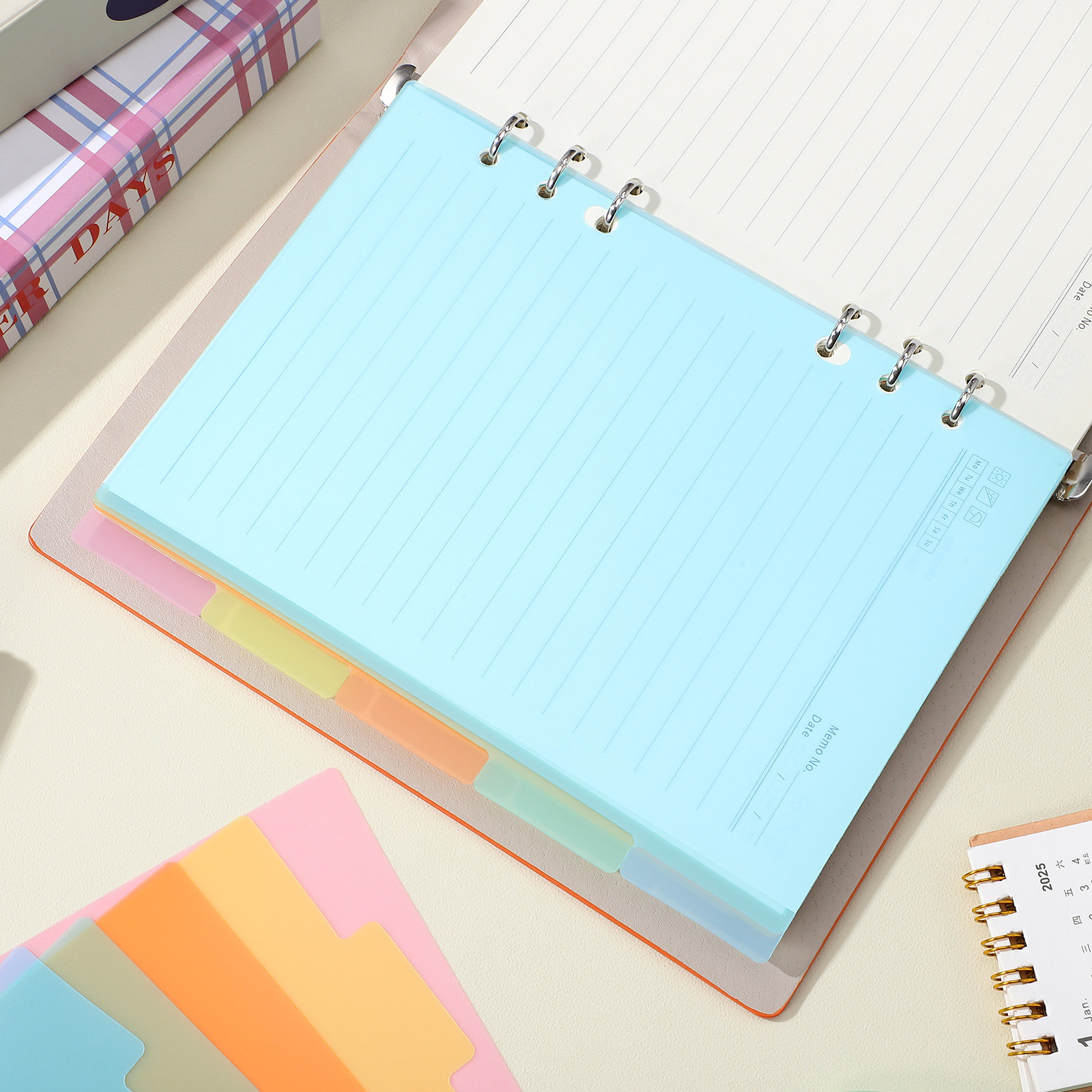 Index Tab Divider - 10 pièces de séparateurs en plastique
