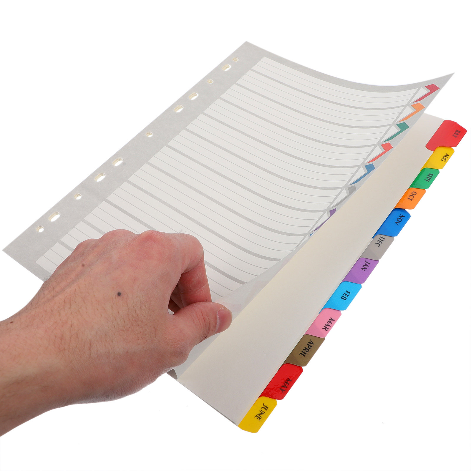 12 intercalaires détachables A - Index Tab Divider avis et prix