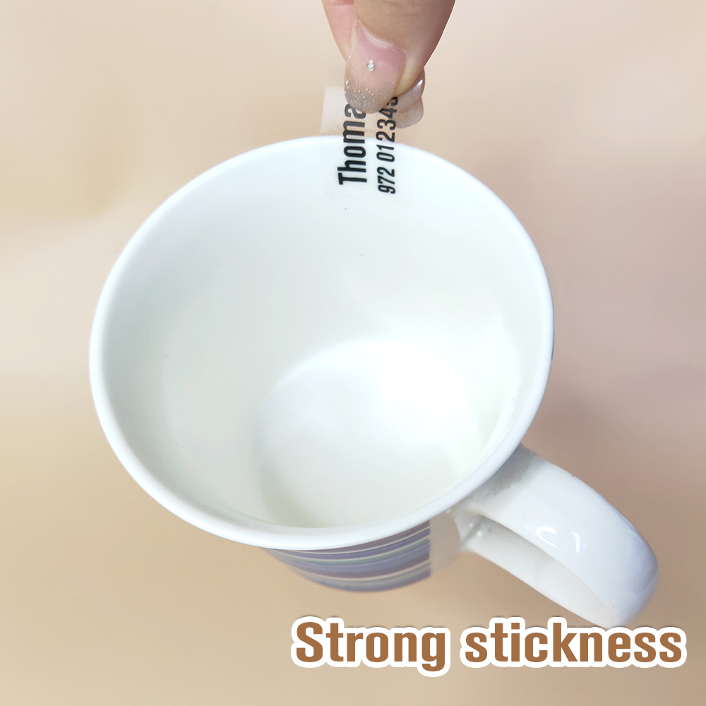 Autocollant de nom Transparent - Sticker Label Roll avis et prix
